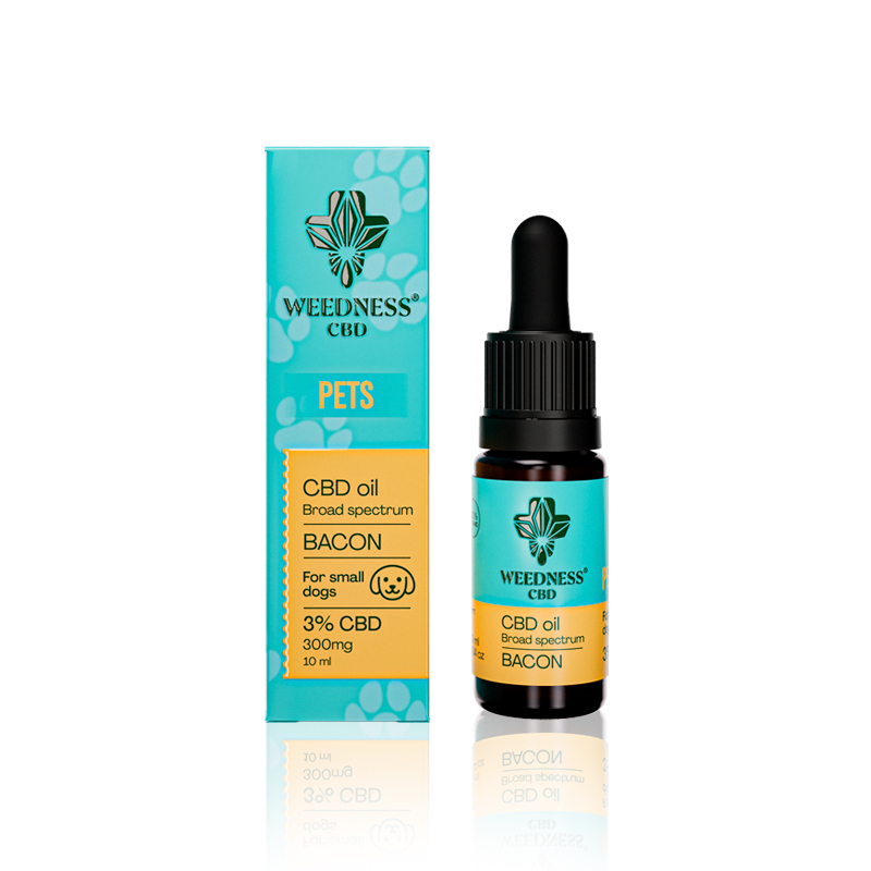 Broad spectrum CBD oil 3% for Small dogs