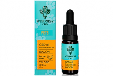 Broad Spectrum CBD Oil 7% for Big Dogs