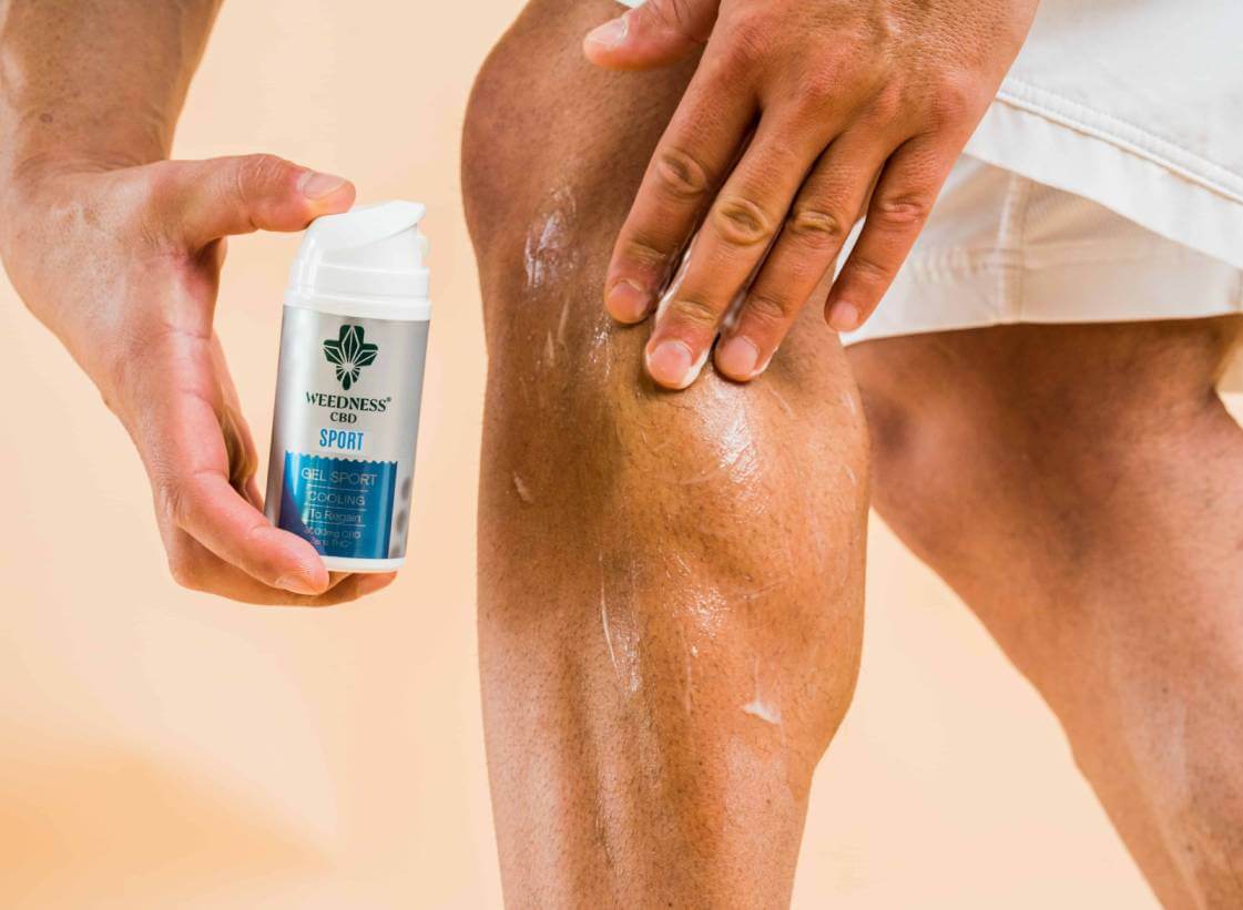 CBD gel for relieving muscle cramps and enhancing recovery