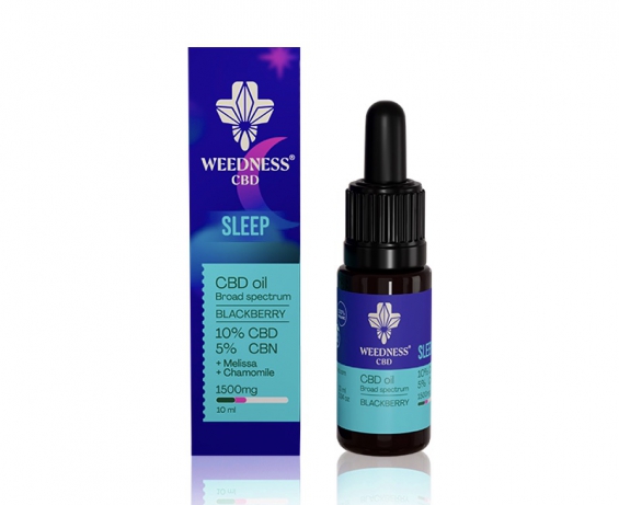 Sleep CBD Oíl 10% + CBN 5% Broad Spectrum