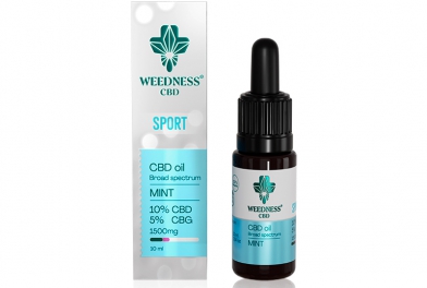 Sport CBD Oíl 10% + CBG 5% Broad Spectrum