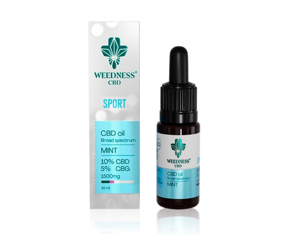 Sport CBD Oíl 10% + CBG 5% Broad Spectrum