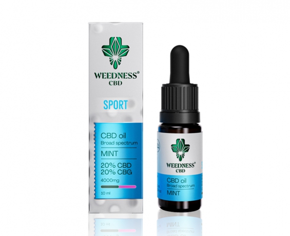 Sport CBD Oíl 20% + CBG 20% Broad Spectrum