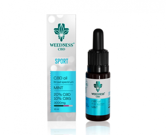 Sport Oil CBD 20% + CBG 10% Broad Spectrum